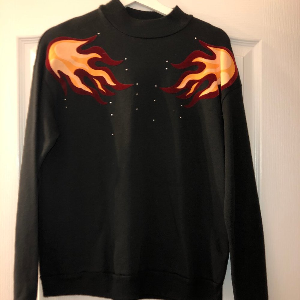Zara Flame Sweater